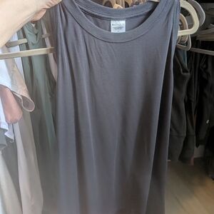 Athleta Gray Sleeveless Top